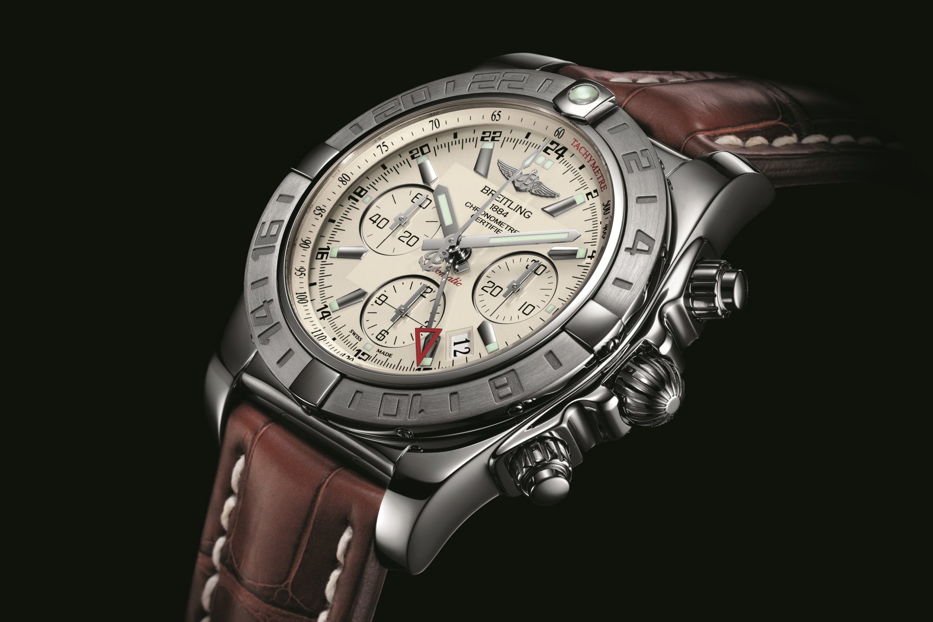 часы breitling chronomat gmt-44mm-1