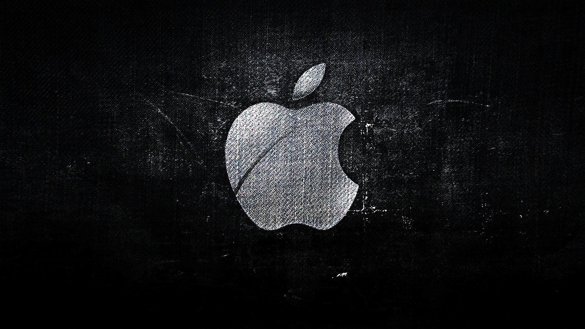 apple bitten apple logo grey