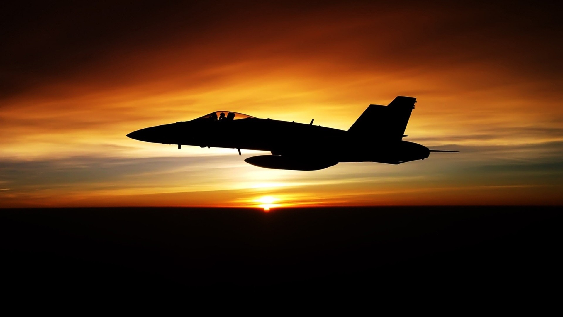 flugzeug fa-18f luftfahrt sonnenuntergang militär