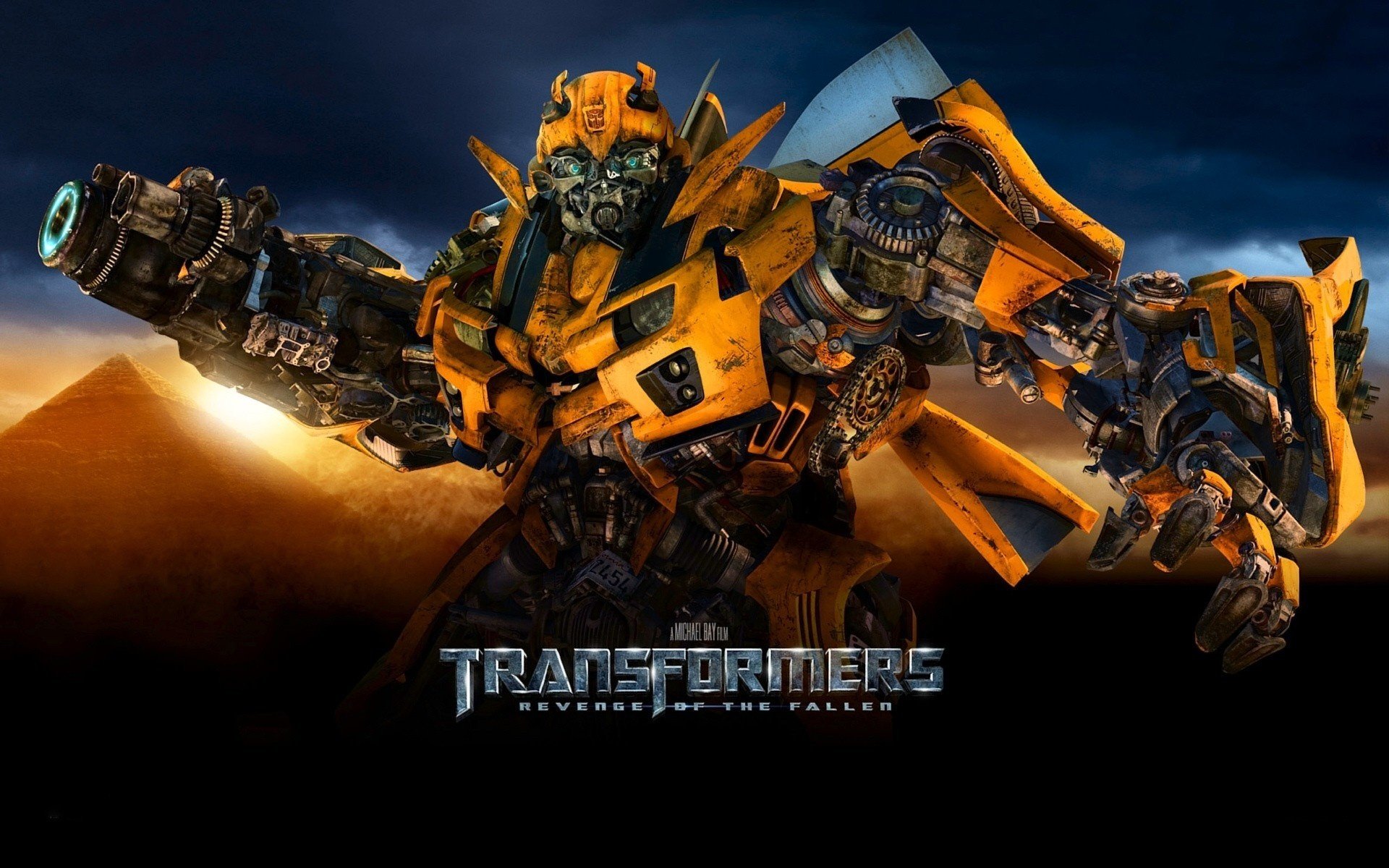 transformers robots jaune fiction cinéma cyborgs androïdes