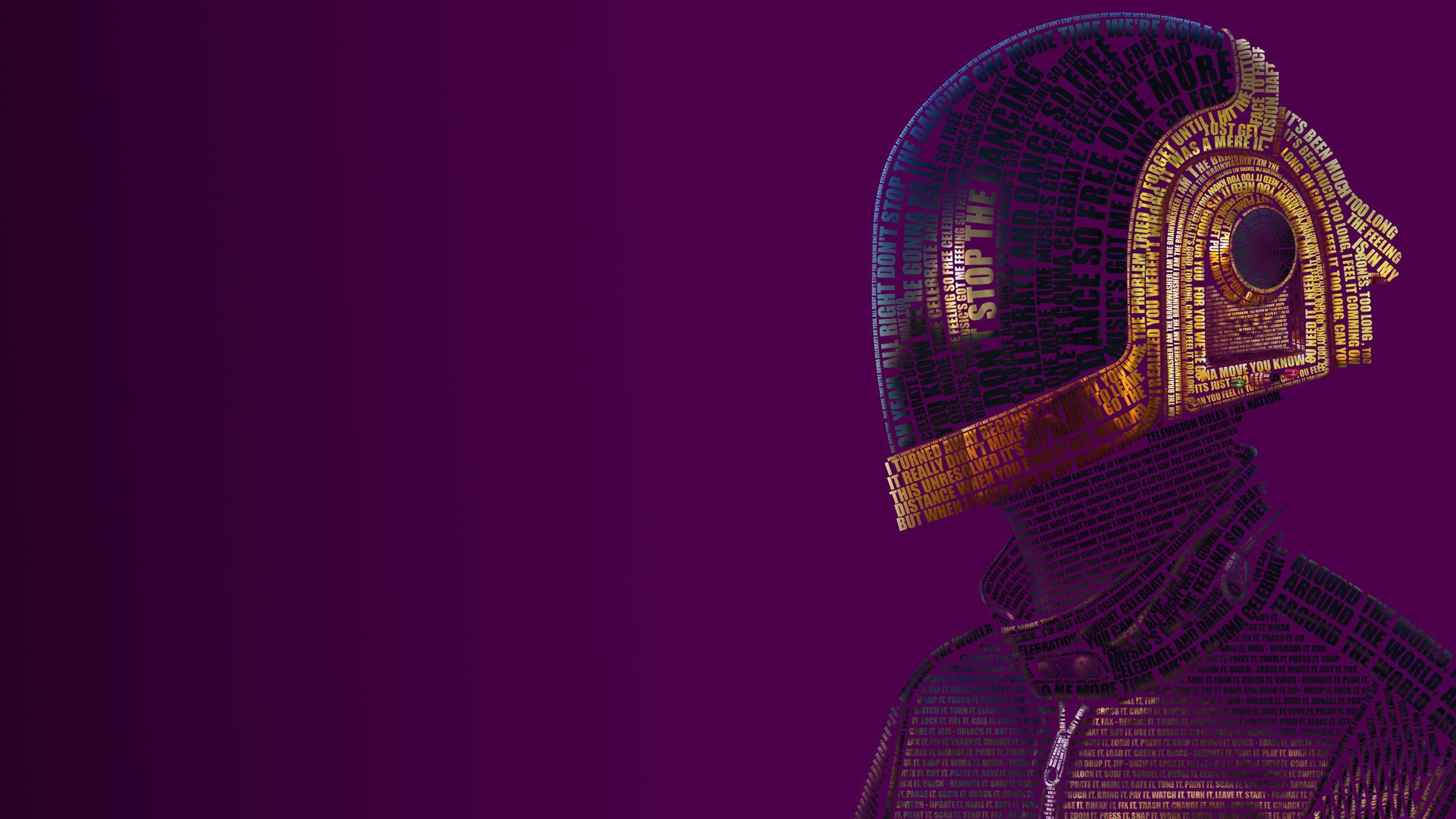 minimalism helmet costume people purple background creative