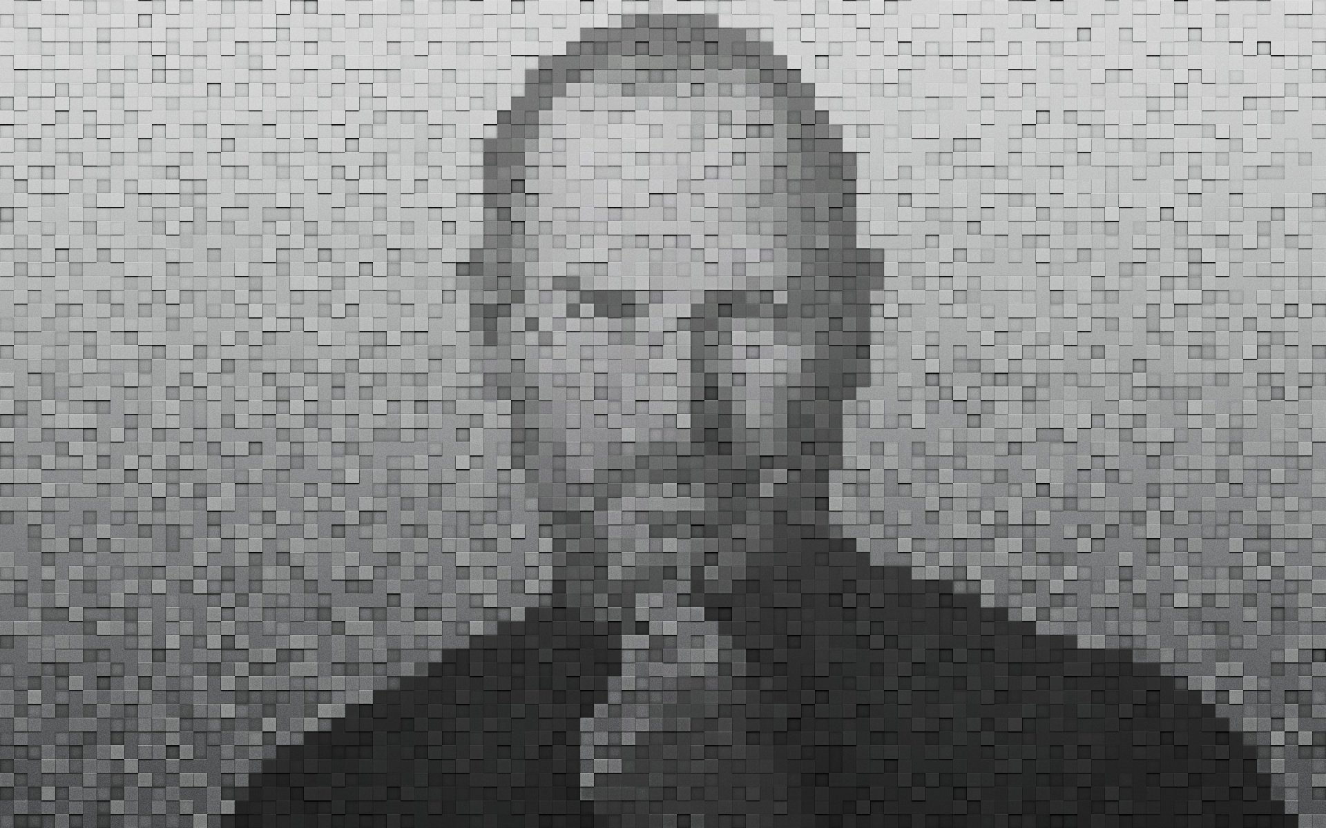 steve jobs pomme pixel pixel portrait