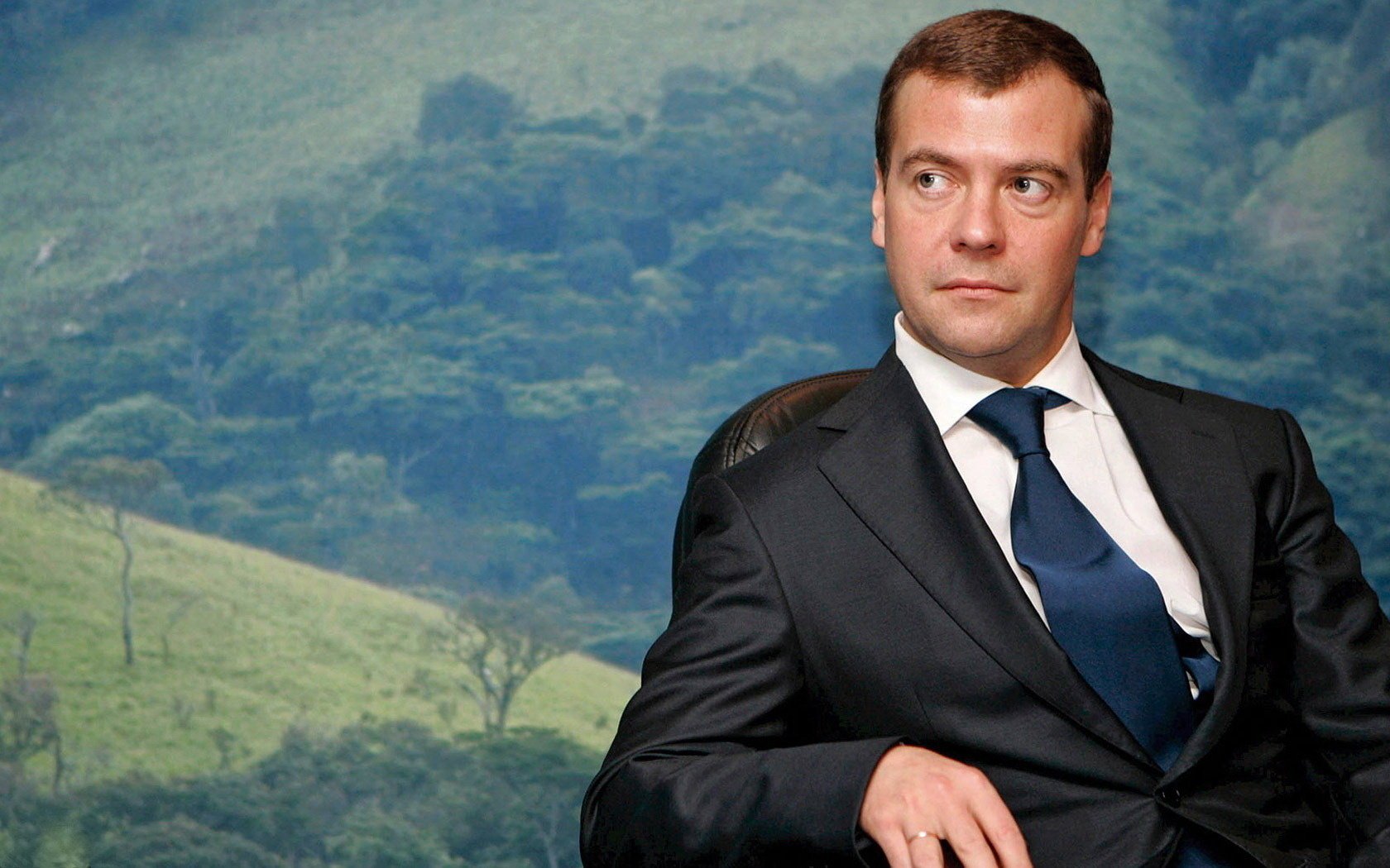 dmitri medvedev président nature portrait vue politique yeux visage medvedev