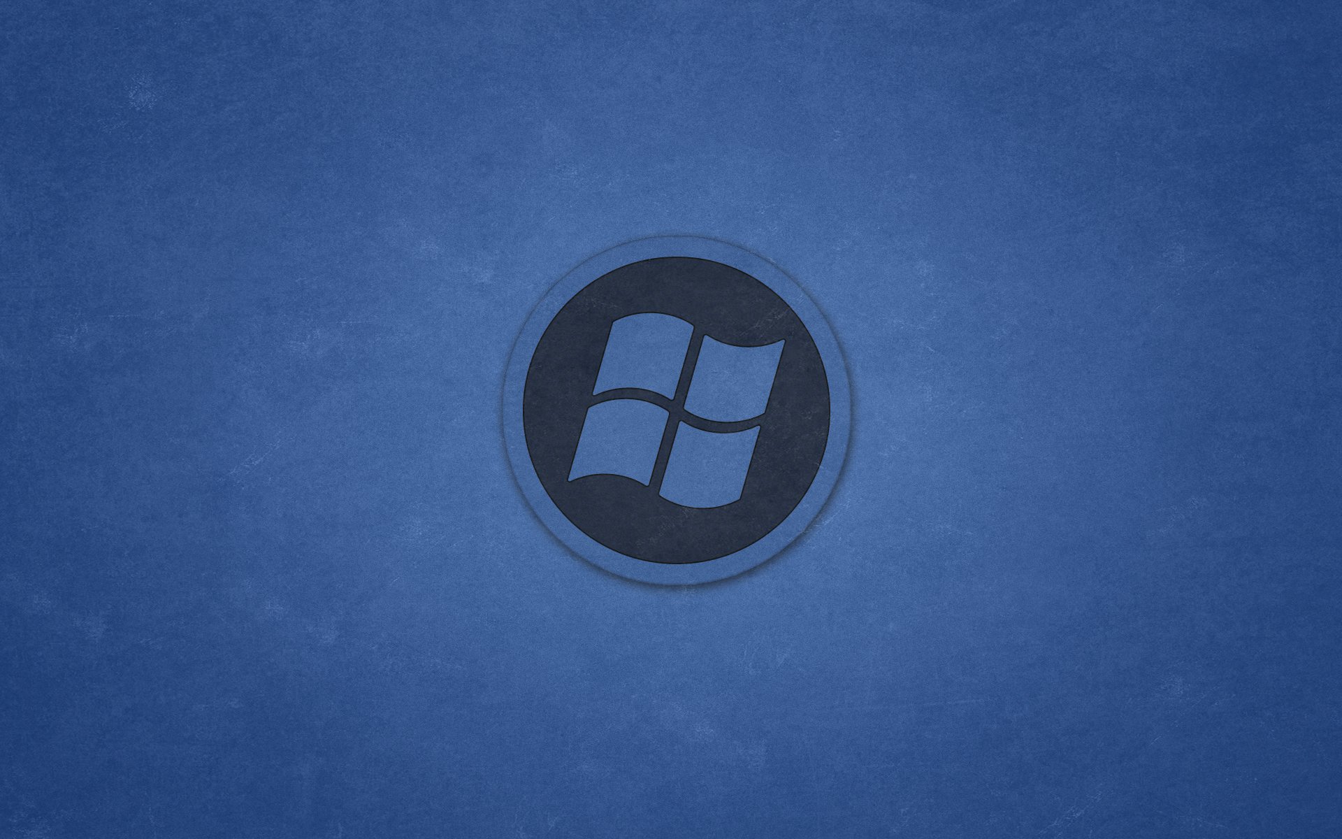 okna logo logo ciemne tło niebieski koło windows