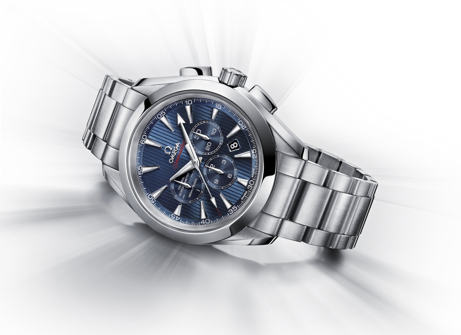 watches omega seamaster aqua terra co-axial chronograph london 2012