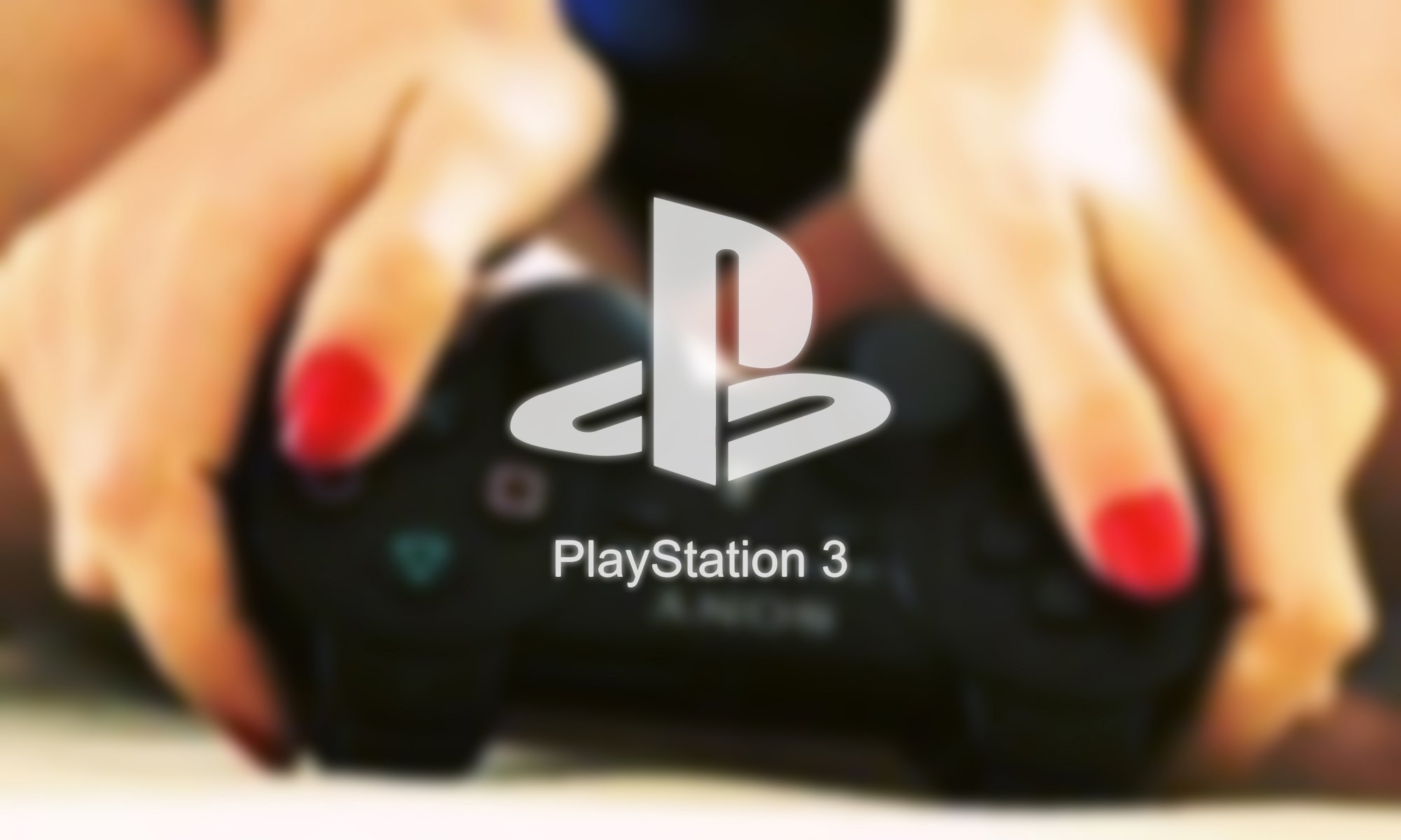 playstation sony ps3 girl games gamepad joystick plays geymersh