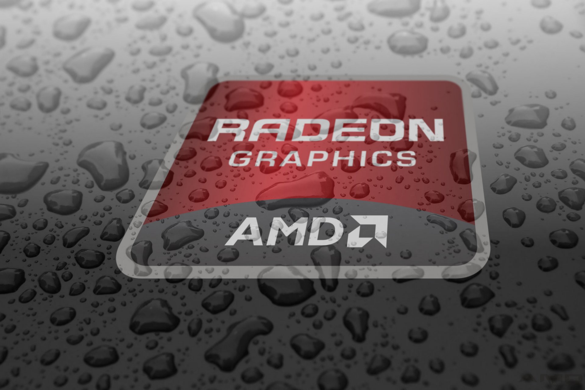 ati radeon amd gocce