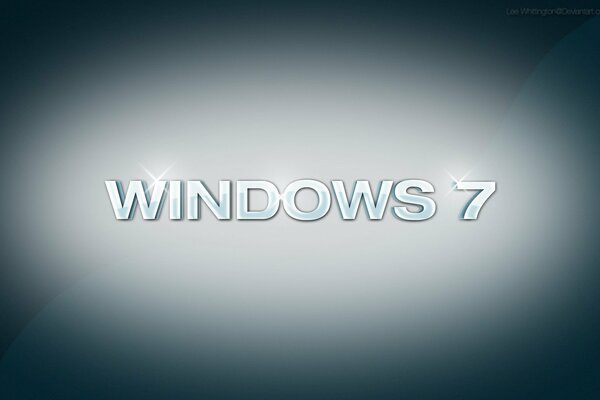 Надпись приветствия компании windows 7