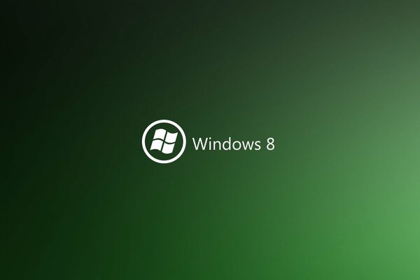 Windows screensaver on a green background
