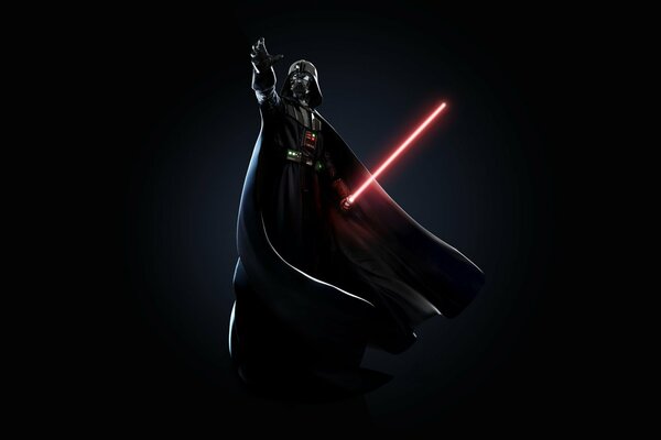 Le sabre laser du héros de Star Wars