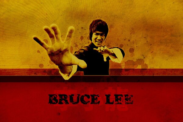 Martial arts fighter Bruce Lee