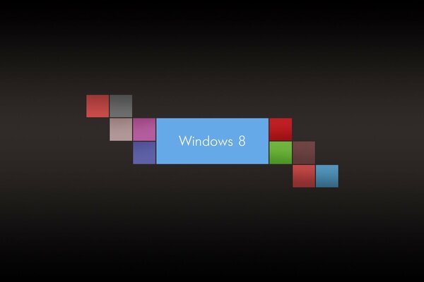 Windows logo made of multicolored squares