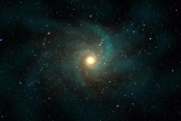 Paysage galactique envoûtant, poussière d étoile