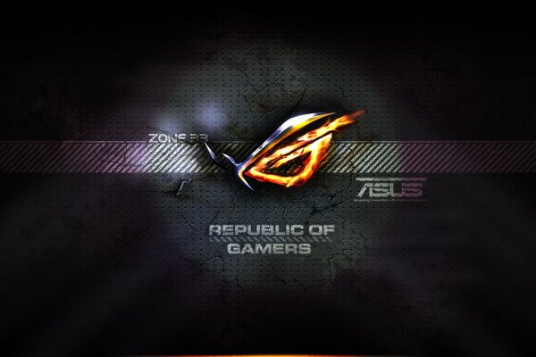 Republic of gamers in zone 33 Asus rog