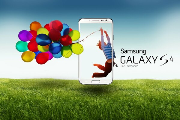 Samsung Galaxy S4 is a fourth-generation smartphone of the Galaxy S line