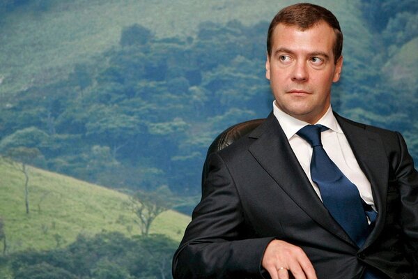 Foto Del Presidente Dmitry Medvedev