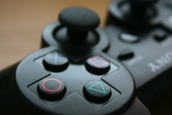 Sony joystick close-up