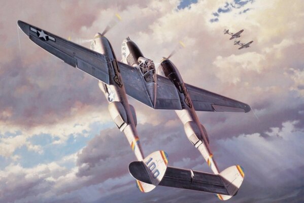 Ein Bild mit einem Kampfjet im Krieg