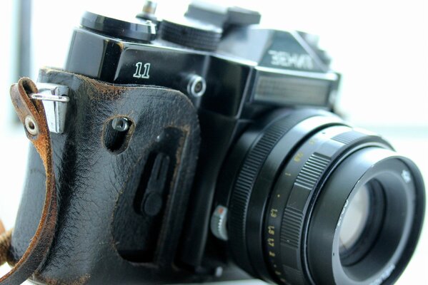 Zenith camera in a case macro photography