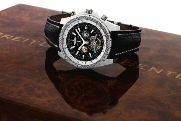 Breitling bentley Uhren Platin