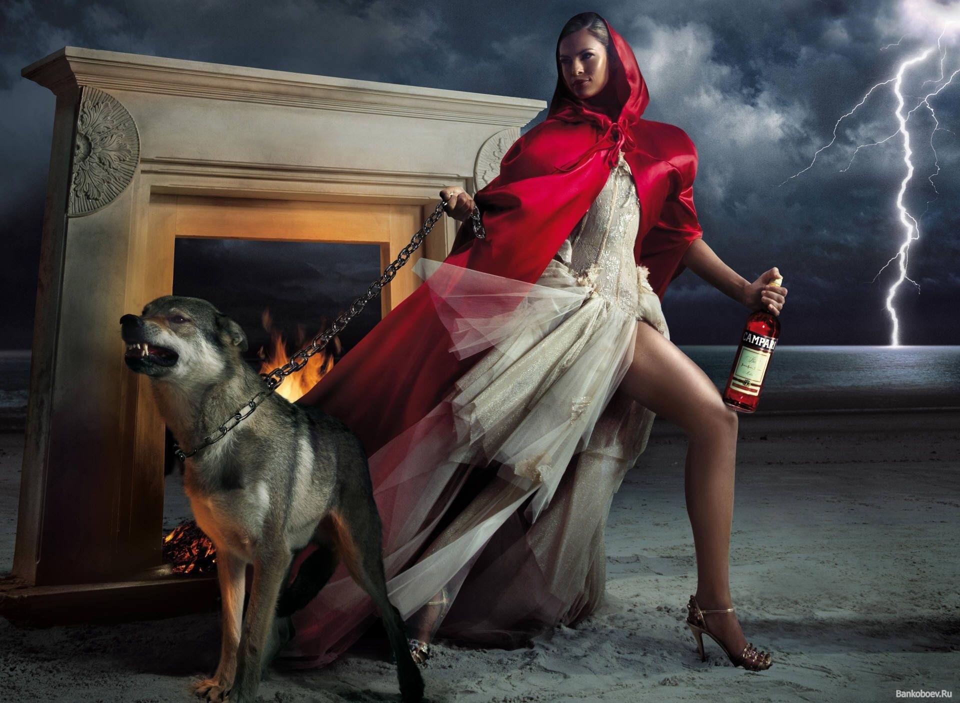 eva mendez wolf campari