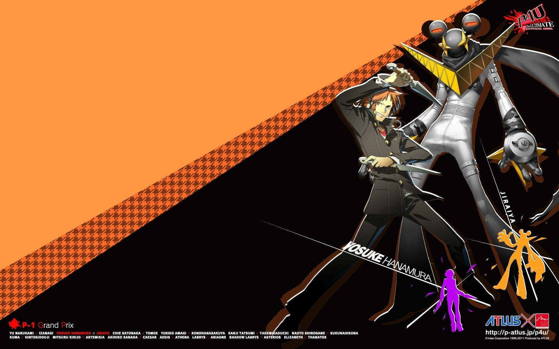 cuchillo arma hanamura yosuke auriculares