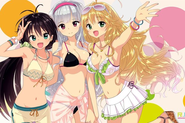 Hibiki-Bikini-Brille Party