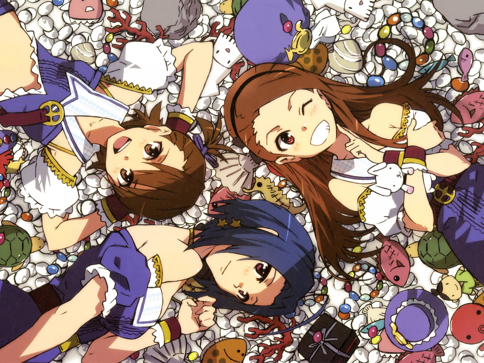 futami ami minase iori miura azusa