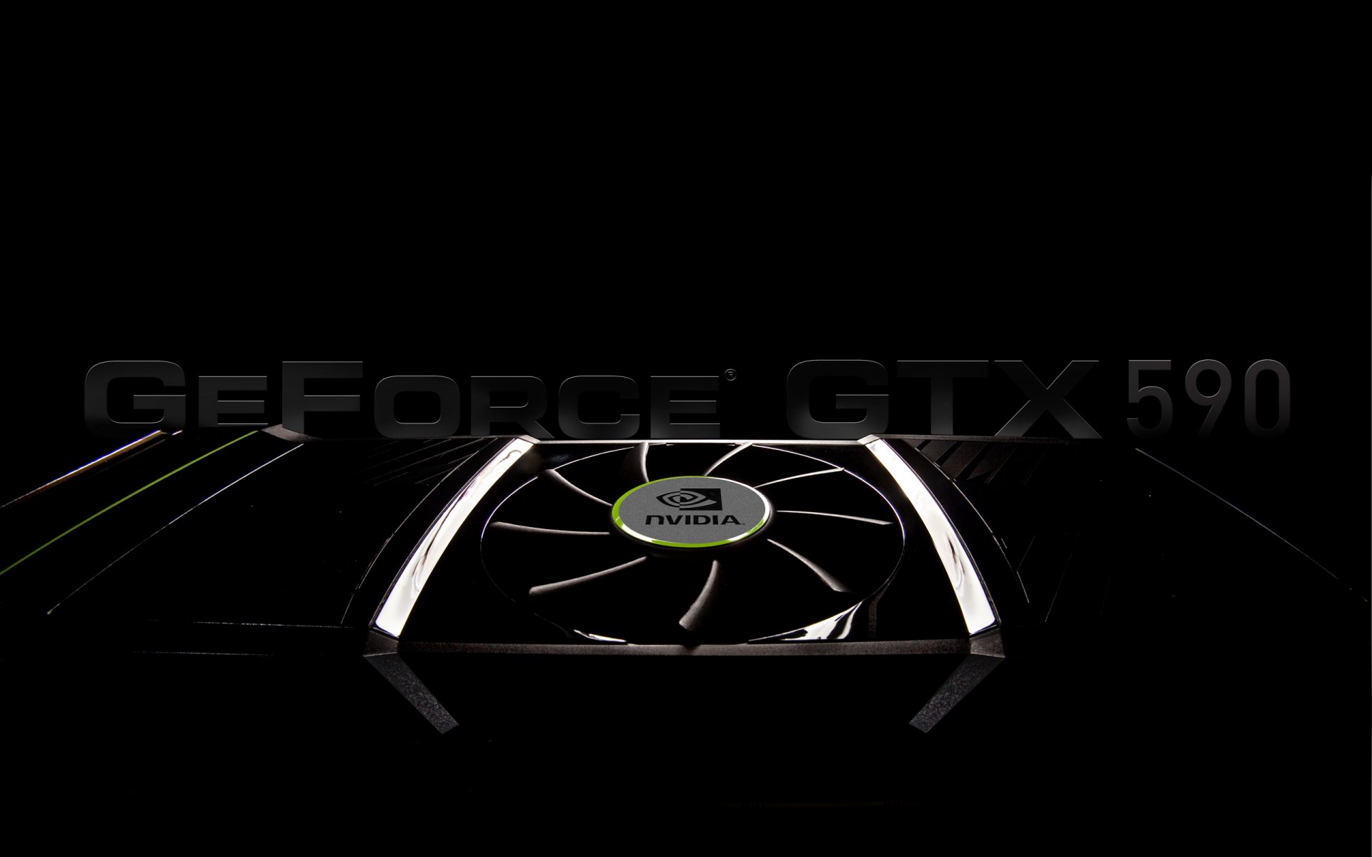 tarjeta gráfica geforce gtx 590 fondo