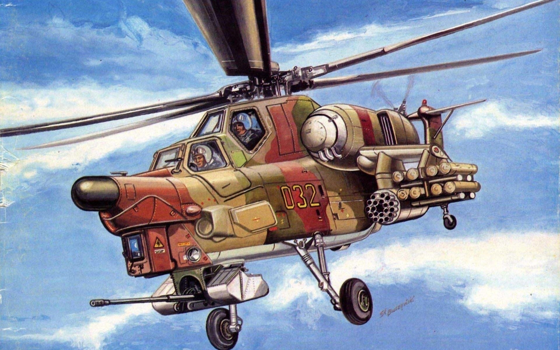 śmigłowiec art mi-28 rosyjski szturmowy