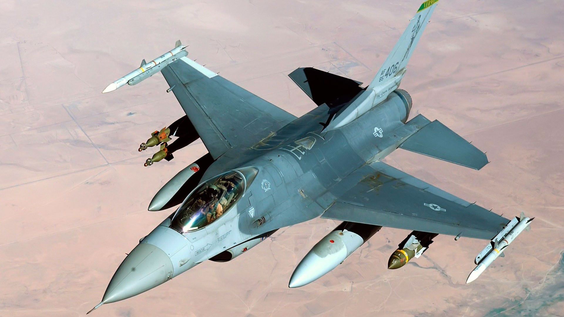 caccia iraq militare f-16 aereo