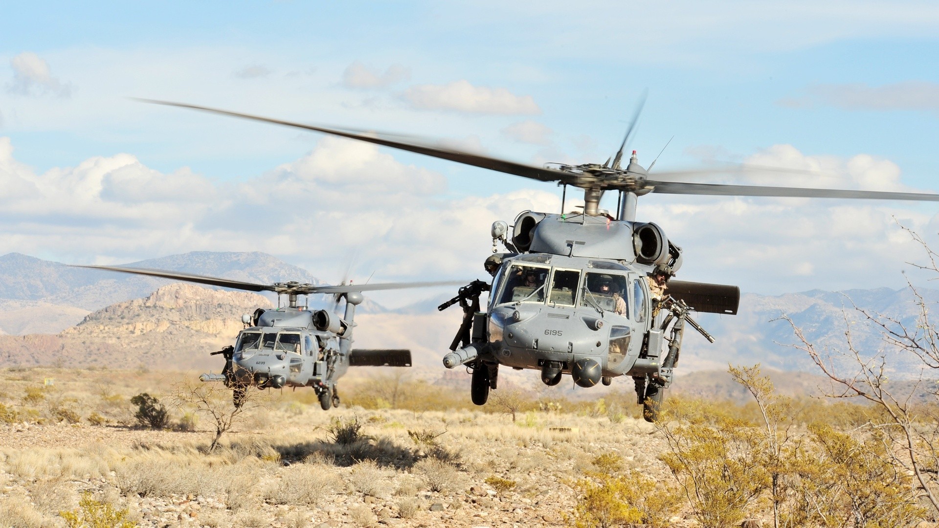 sikorski flugzeug hh-60 blau grau hubschrauber