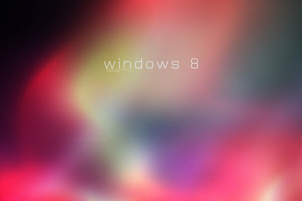 Fondo de pantalla minimalismo con el logotipo de Windows 8