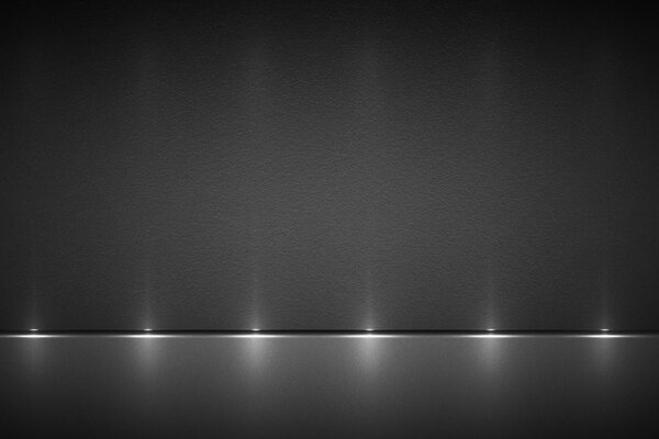 Diode illumination on a gray background