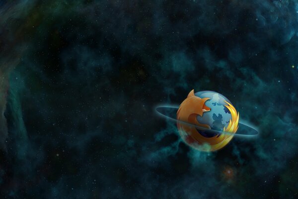 Firefox leaves the planet and flies in orbit to the mozilla nebula