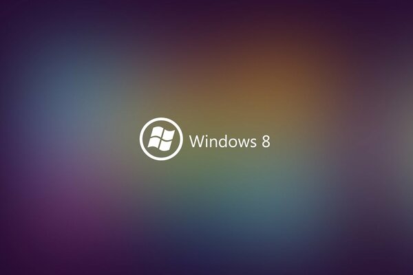 Hallo -Tech Windows 8 verschwommenes Design