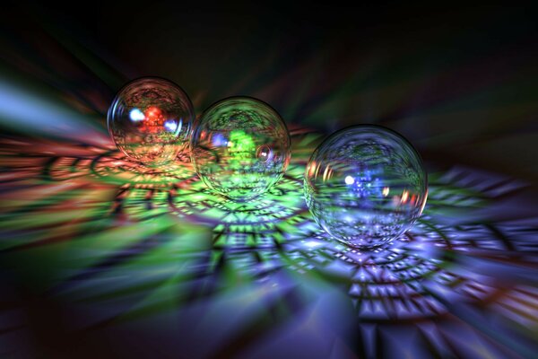 Magical Mysterious glass balls
