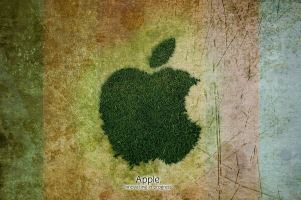 Image of green grass apple logo