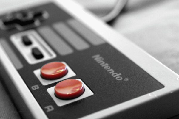 Joystick-Bild von der Nintendo-Konsole