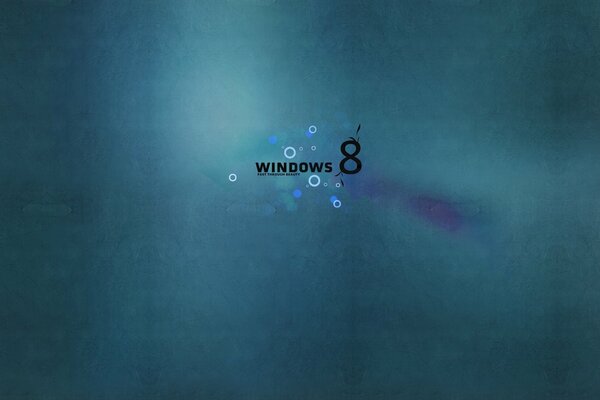 Image standard de Windows 8 texture bleue