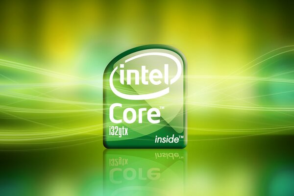 Intel i32gtx Kernel mit grünem Hintergrund