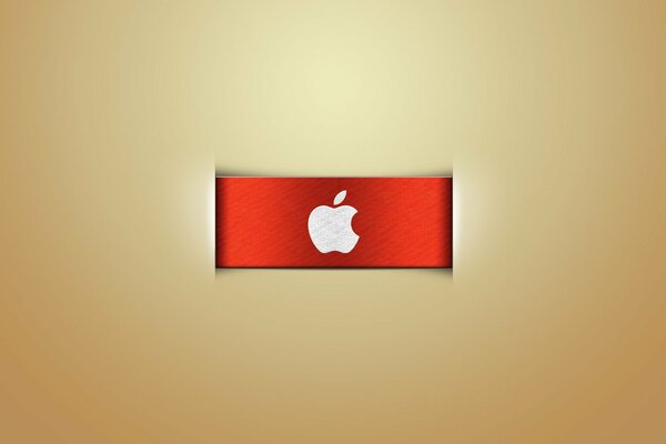 Logotipo del IPhone en tela hermosa