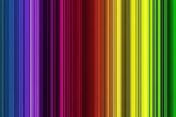 Linee di colori multicolori dello spettro