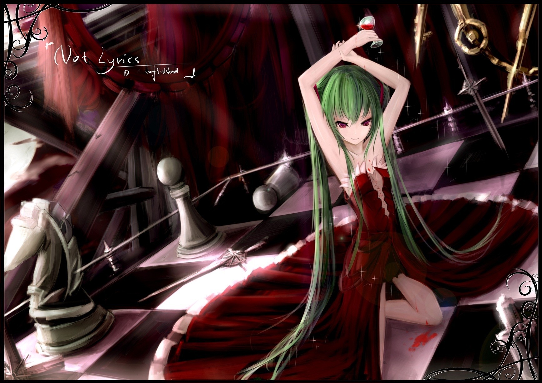 vampire hatsune miku arme