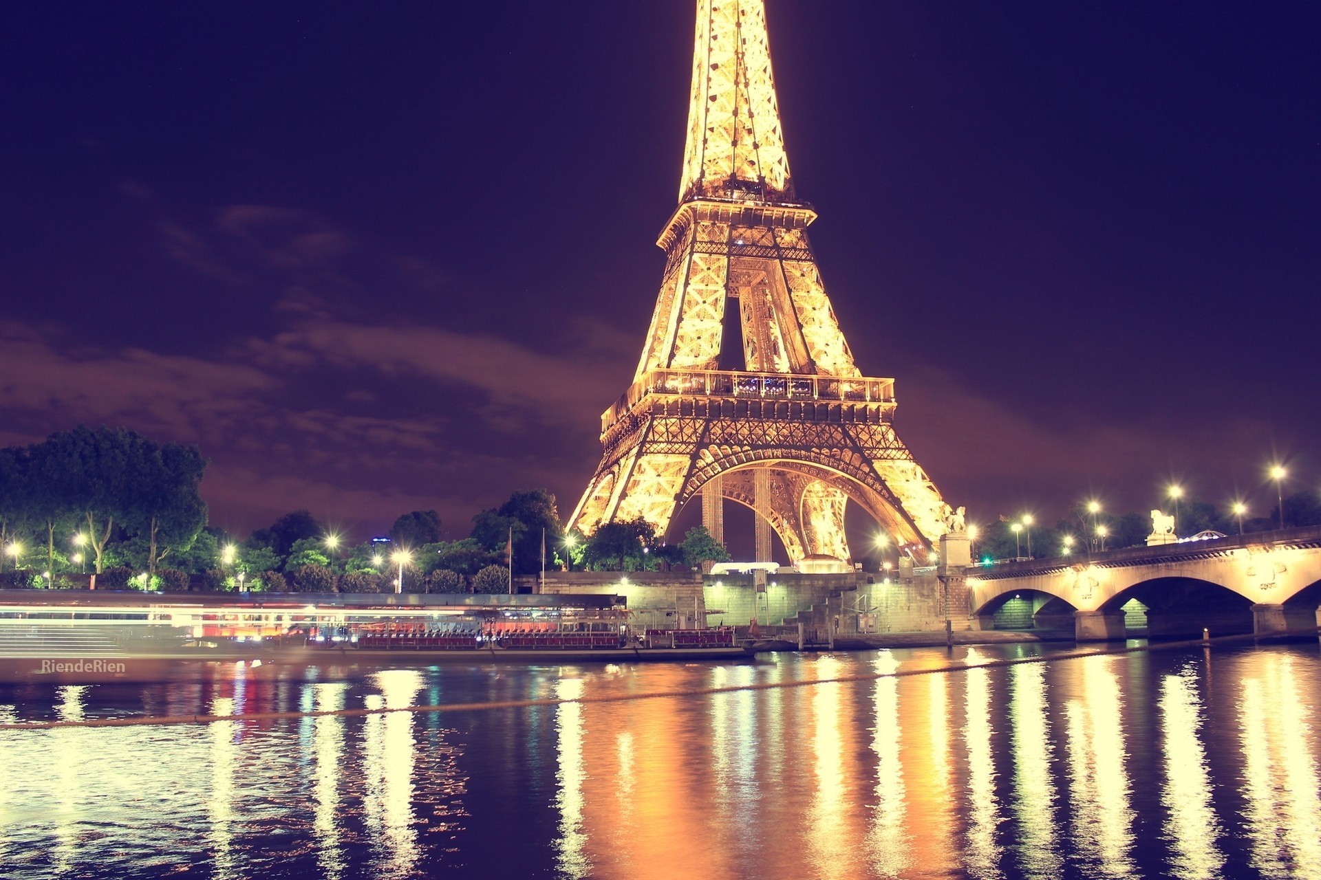 edificio parís torre eiffel ciudad