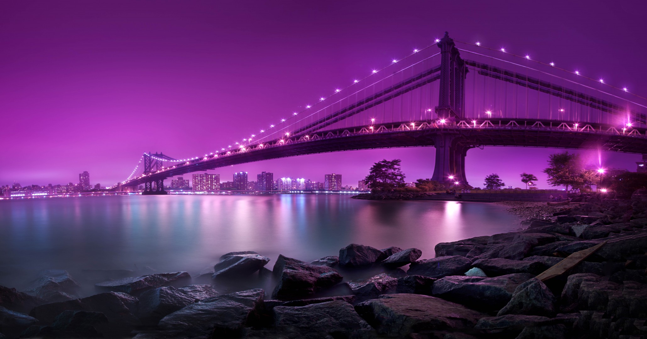 estados unidos nueva york puente de manhattan