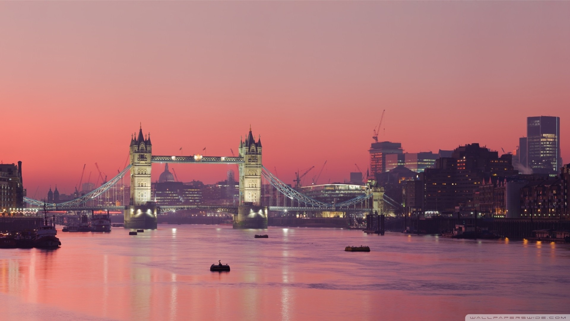 panorama london sonnenuntergang thame