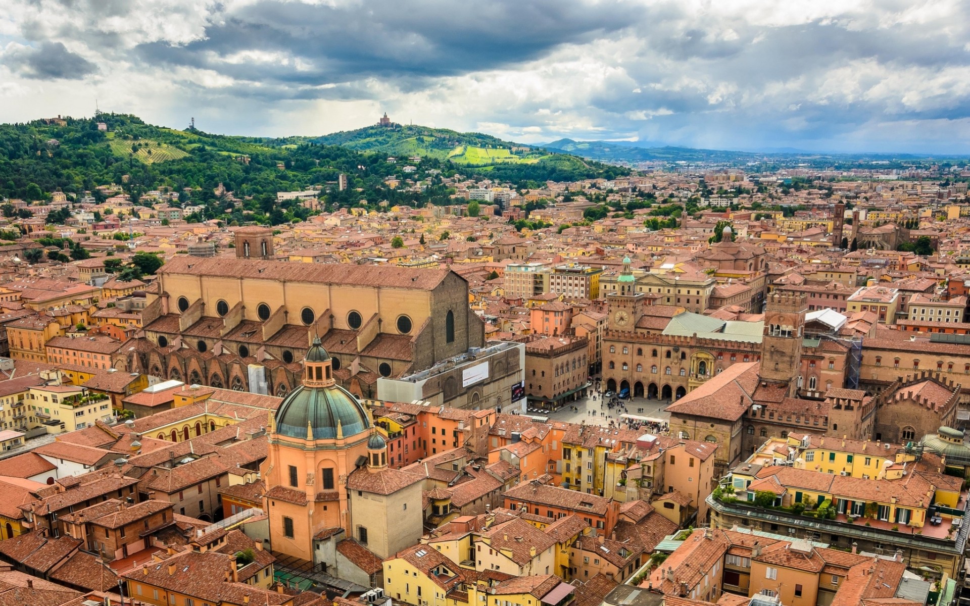 italy panorama building