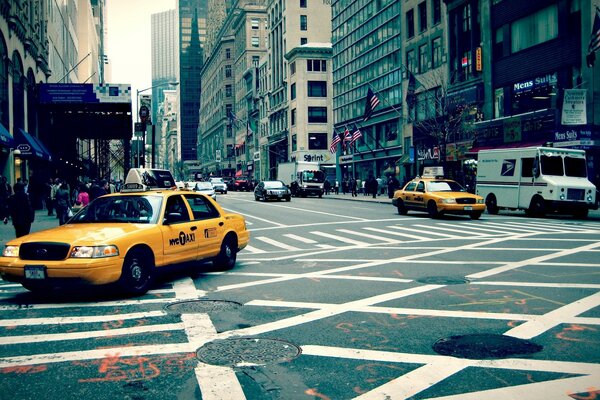 Taxi en nueva York