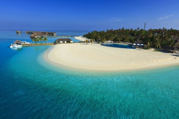 Paradise on the Azure Island in Australia